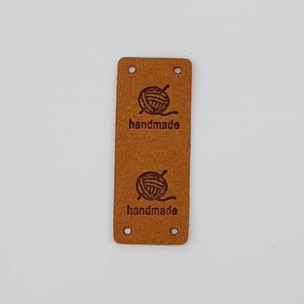 Etikett "Handmade"