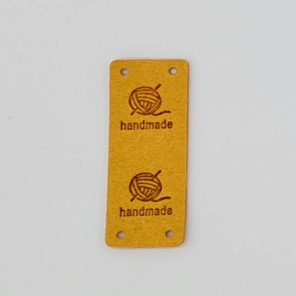 Etikett "Handmade"