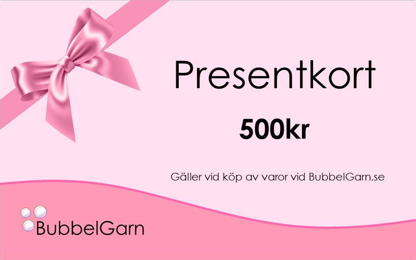 BubbelGarn Physical Gift Card